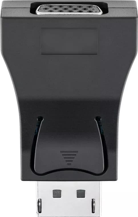 Adaptor DisplayPort tata - VGA mama contacte aurite Goobay