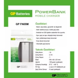 Acumulator portabil powerbank 5200mAh negru GP 3