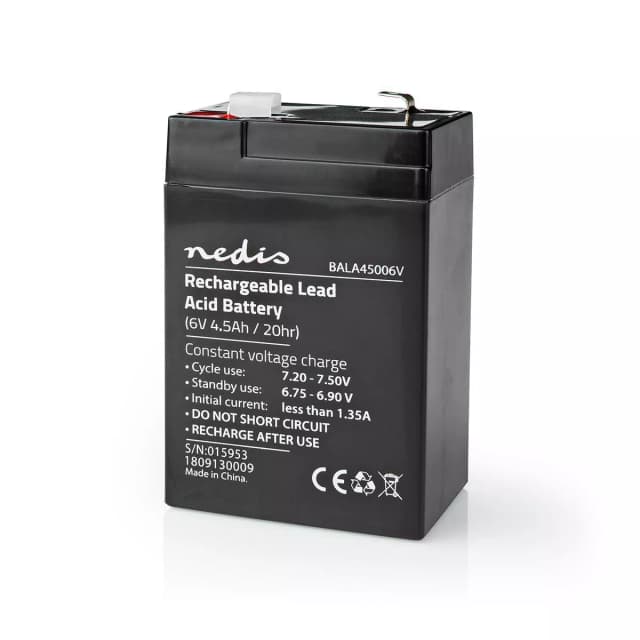 Acumulator plumb acid reincarcabil 6V 4500mAh NEDIS