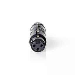 Adaptor XLR 3-pin mama - XLR 3-pin mama negru NEDIS 2