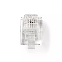 Set conectori RJ11 tata transparent 10buc NEDIS 1