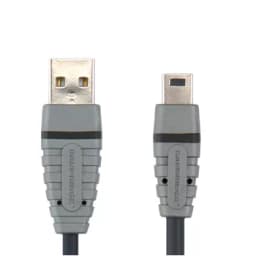 Cablu USB 2.0 USB A tata - USB Mini 5-pini tata 2metri Bandridge 2
