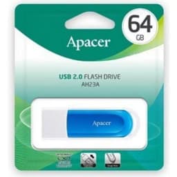 Memorie flash USB 2.0 64GB retractabila albastru Apacer AH23ABE 3