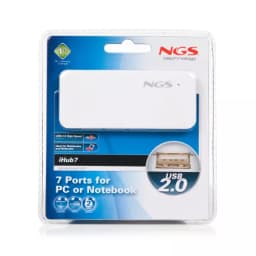 HUB USB2.0 cu 7 porturi si adaptor alimentare iHub7 NGS 3