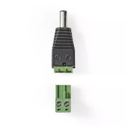 Mufa alimentare tata DC 2.1x5.5mm bloc terminal cu surub pt CCTV 3