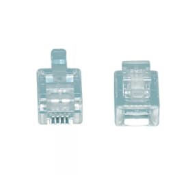 Mufa modulara telefon RJ11 4/6 (6P4C) pentru cablu plat 2