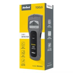 Detector 3in1 REBEL detectare metal/profile de lemn in perete 2