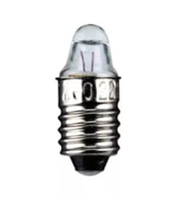 Bec E10 cu filet 3.7V 0.3A lentila Goobay 1
