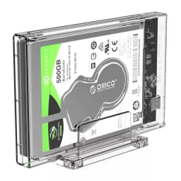 Rack HDD Orico 2159C3 USB 3.1 2.5" transparent 3