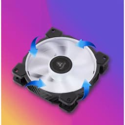 Ventilator Segotep 120mm iluminare RGB 1100RPM 39.7CFM 120x120x25mm 3