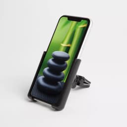 Suport de telefon cu fixare in grilajul de aerisire auto negru MNC 3