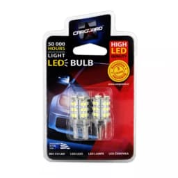 Set 2 becuri LED auto 12V 4W 255lm T20 pentru lumina de zi CLD021 3