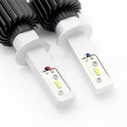 Set becuri LED H1 12-24V 6000K 4000lm 2buc Carguard 4