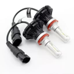 Set becuri LED H11 400lm 6000K 12-24V 2buc Carguard 2