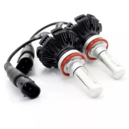 Set becuri LED H11 400lm 6000K 12-24V 2buc Carguard 5