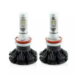 Set becuri LED H11 400lm 6000K 12-24V 2buc Carguard 1