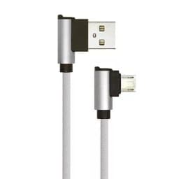 Cablu micro USB 1m DIAMOND EDITION argintiu V-TAC 1