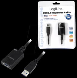 Repeater USB 3.0 5m USB A soclu - USB A mufa LOGILINK UA0127 2