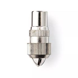 Conector (mufa) coaxial din metal mama Valueline 2