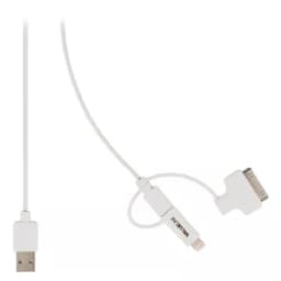 Cablu USB 2.0 - micro USB lightning 30p 1m alb VALUELINE 2