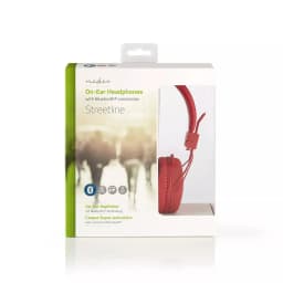 Casti multimedia bluetooth rosu NEDIS 4