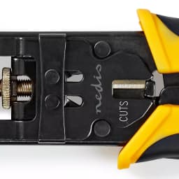 Cleste compresie Nedis conectori F BNC RCA RG58 RG59 RG6 otel calit 3