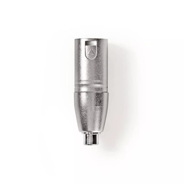 Adaptor XLR 3 pini tata - mama RCA 1buc metal NEDIS