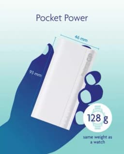 Acumulator extern PowerBank GP B05A 5000mAh alb 2