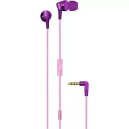 Casti in ureche roz cu mov FUSION Flower Maxell 1