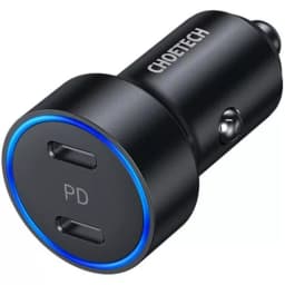 Incarcator auto 2x USB Type C PD 3.0 36W Choetech C0054 2