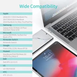 Cablu USB Type C - USB Type C PD 100W 1.8m gri Choetech XCC-1002-GY 4