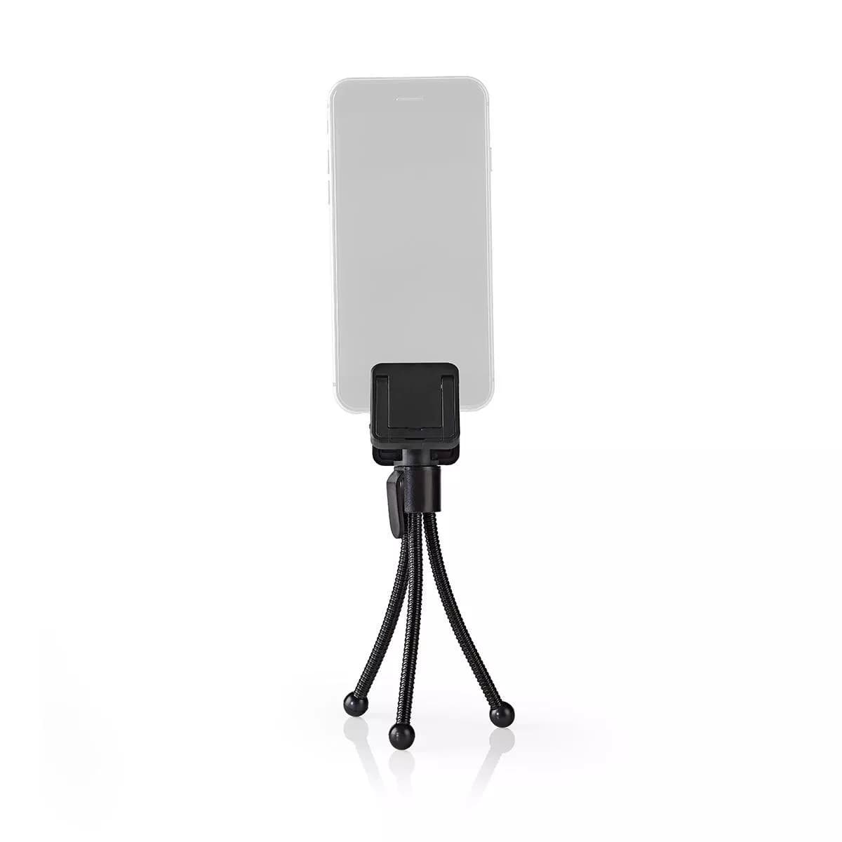 Mini trepied flexibil Nedis pentru smartphone 15.8cm negru