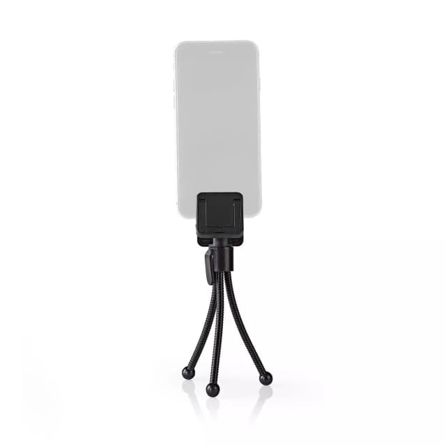 Mini trepied flexibil Nedis pentru smartphone 15.8cm negru