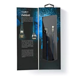 Cablu sincronizare incarcare USB Type C - Lightning 180 1m NEDIS 9