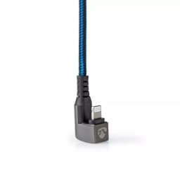 Cablu sincronizare incarcare USB Type C - Lightning 180 1m NEDIS 4