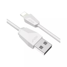 Cablu de incarcare USB Golf Diamond 2IN1 27I iPhone MICRO USB Alb 1