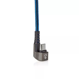 Cablu USB Type C tata - USB Type C tata conector gaming 180 2m NEDIS 8