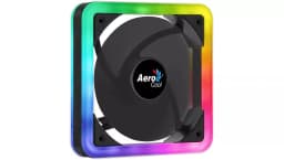 Ventilator Aerocool Edge14 120mm aRGB 12LED anti-vibratii 1200RPM 1