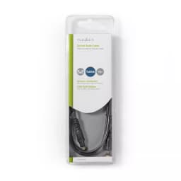 Cablu optic TOSLINK tata - TOSLINK tata 1m negru Nedis 3
