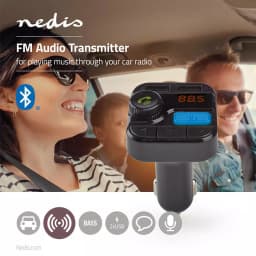 Modulator FM Nedis Hands-Free Bluetooth MicroSD Control vocal 2x USB 2