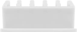 Cleme pentru gestionarea cablurilor cu 5 sloturi Goobay set 2buc alb 11