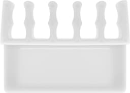 Cleme pentru gestionarea cablurilor cu 5 sloturi Goobay set 2buc alb 12