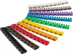 Set cleme de marcare a cablului Cifre 0-9 max. 2.5 mm 100buc Goobay 2
