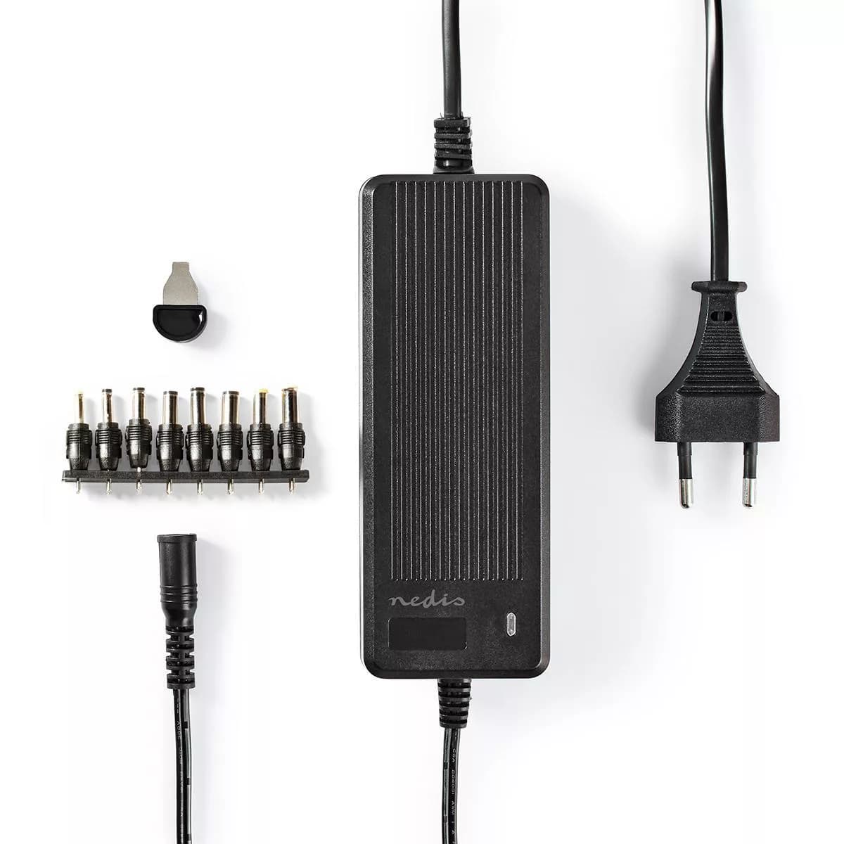 Alimentator universal Nedis 6-16V 5A 8 mufe