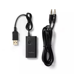 Transmitator audio wireless Nedis Bluetooth negru 1