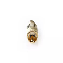 Mufa RCA tata conector aurit 1buc Nedis 2