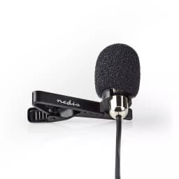 Microfon lavaliera cu clip Nedis 3.5 mm Metal 1
