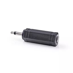 Adaptor JACK 3.5 mm mono tata la 6.35 mm mono mama Nedis 1buc 1