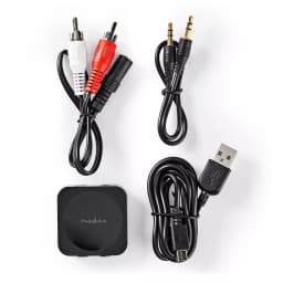 Adaptor Receptor audio wireless Bluetooth 3.5 mm Jack negru Nedis 2