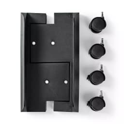 Stand PC Nedis latime reglabila 4 roti blocabile 5